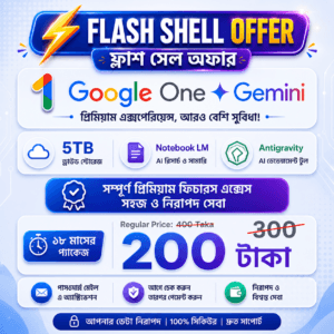 Google One AI Premium + Gemini (18 Months) | 5TB Cloud Storage